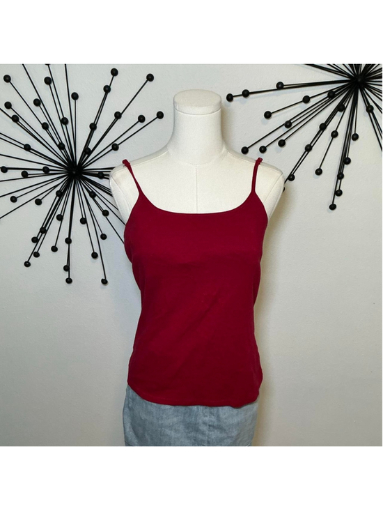 Express Tops - Express Red Shelf Bra Cami Tank Top Size Large